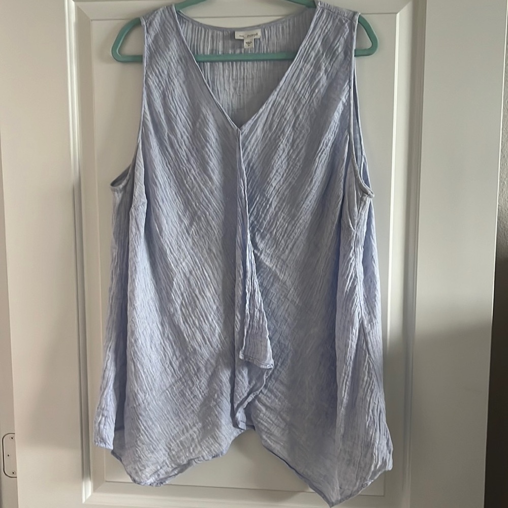 J. Jill Pure Linen XL Top